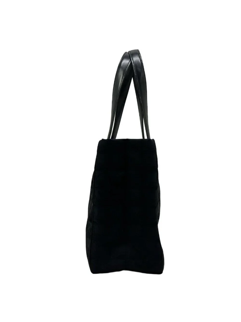 Chanel Tote Bag New Travel Line PM Black Leather
